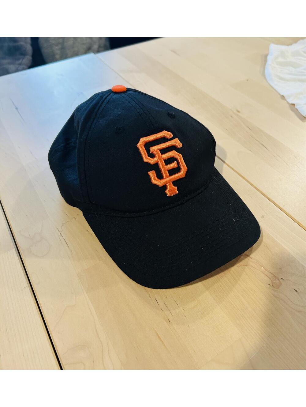 San Francisco Giants MLB Youth Baseball Cap | Black & Orange | OC Sports